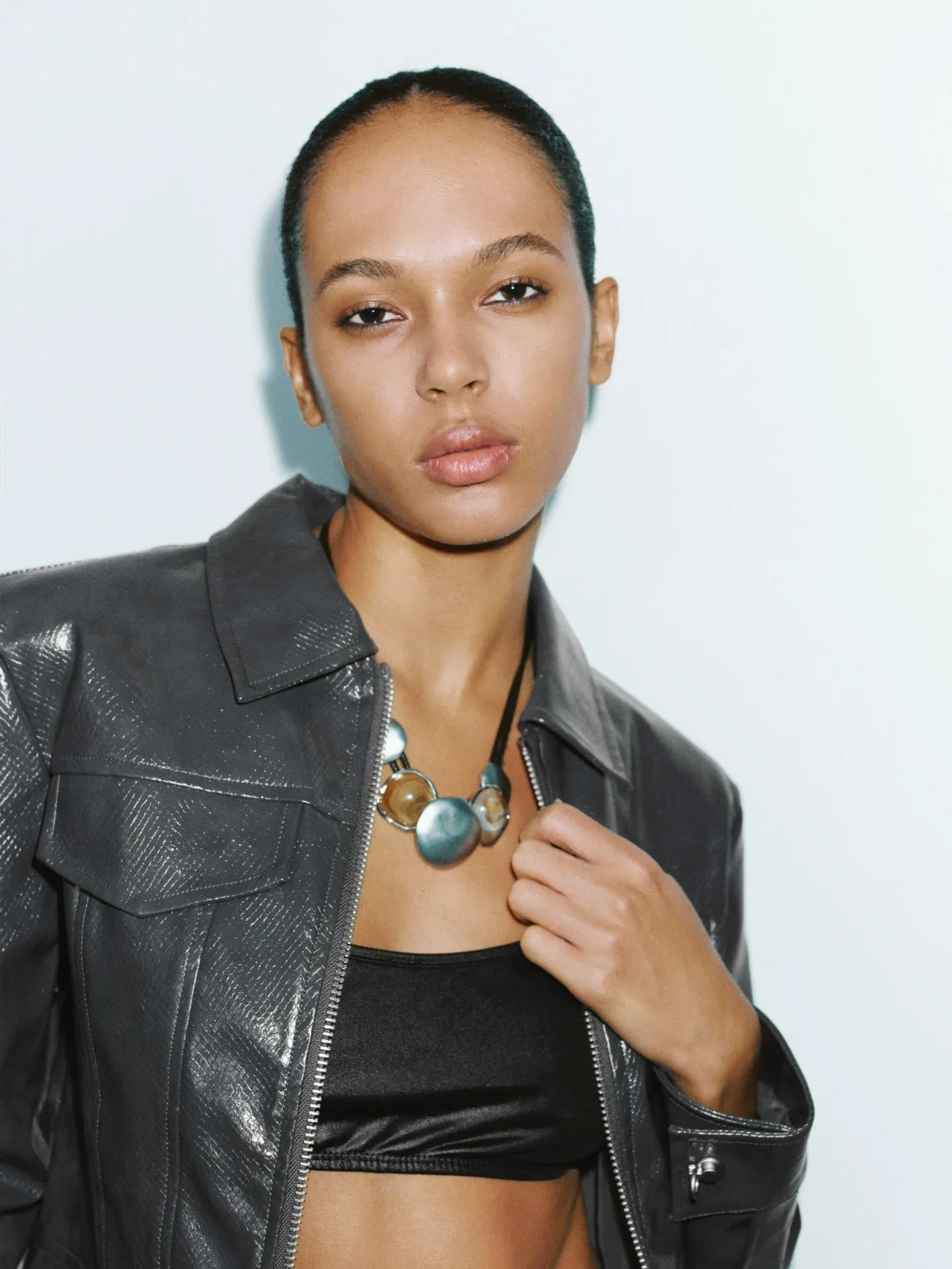 Zip Up Front Jackets sold by Urban Revivo product image thumbnail 4