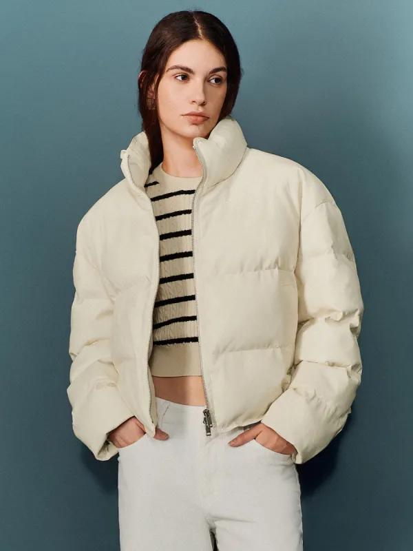 Zip Up Front Padded Coats sold by Urban Revivo
