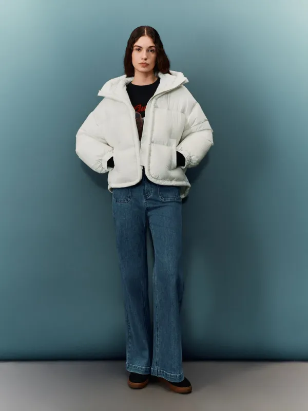 Zip Front Down Outerwear sold by Urban Revivo