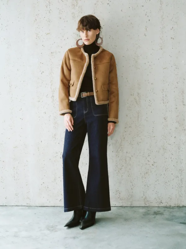 Suede Loose Jackets sold by Urban Revivo