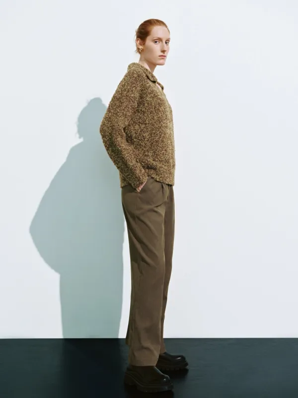 Wide Lapel Knitted T-Shirts sold by Urban Revivo