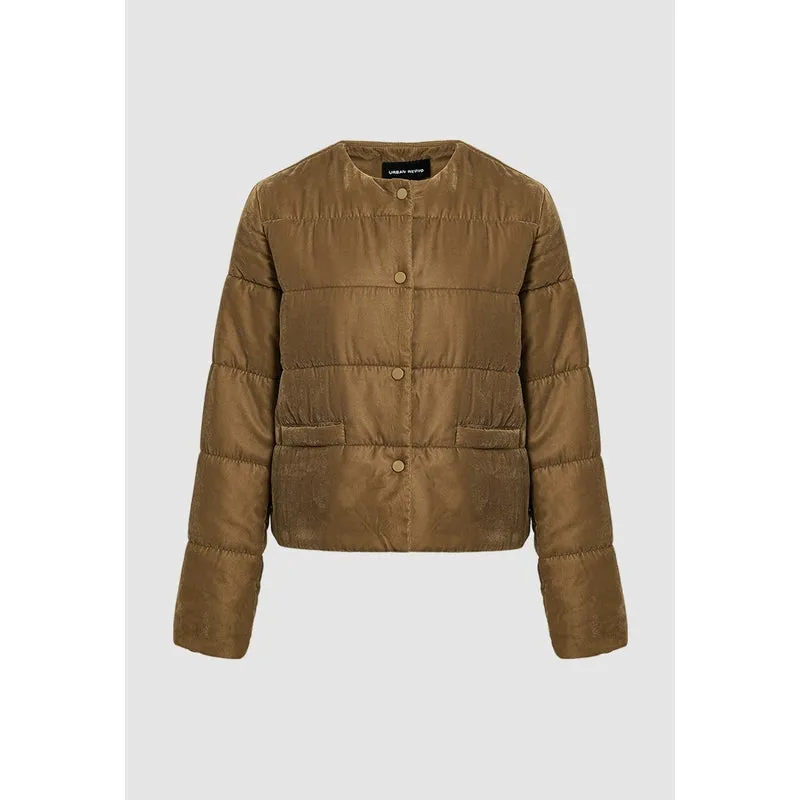 Button Up Puffer Jacket sold by Urban Revivo product image thumbnail 5