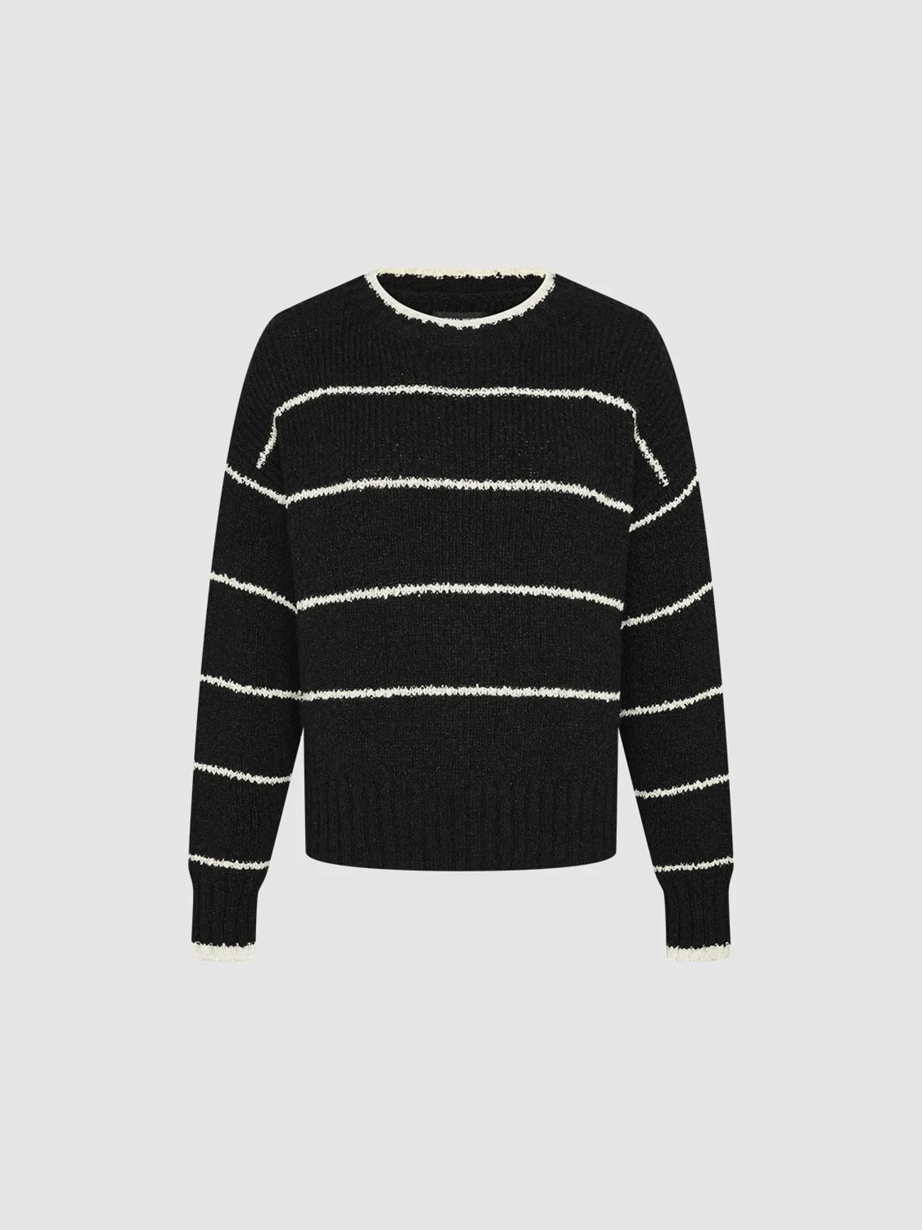 Striped Knitted T-Shirts sold by Urban Revivo
