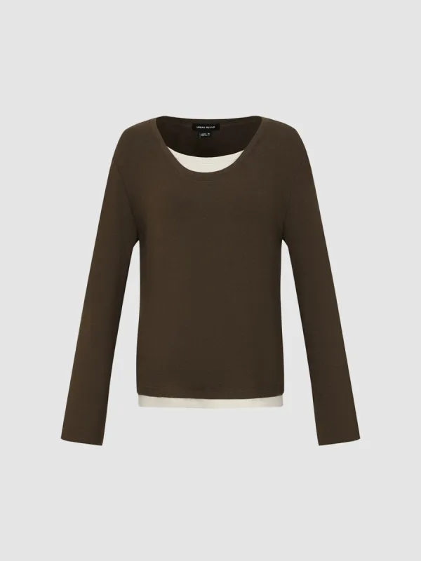 Long Sleeve Regular T-Shirts sold by Urban Revivo