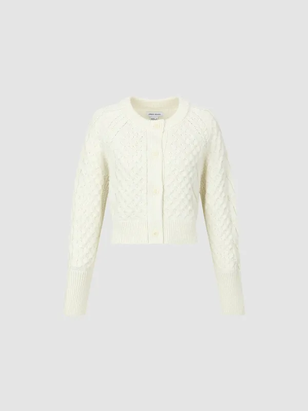 Cropped Knitted Cardigans sold by Urban Revivo