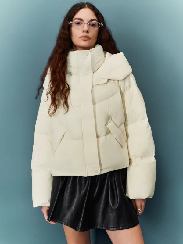 Down Outerwear Puffer Jacket sold by Urban Revivo