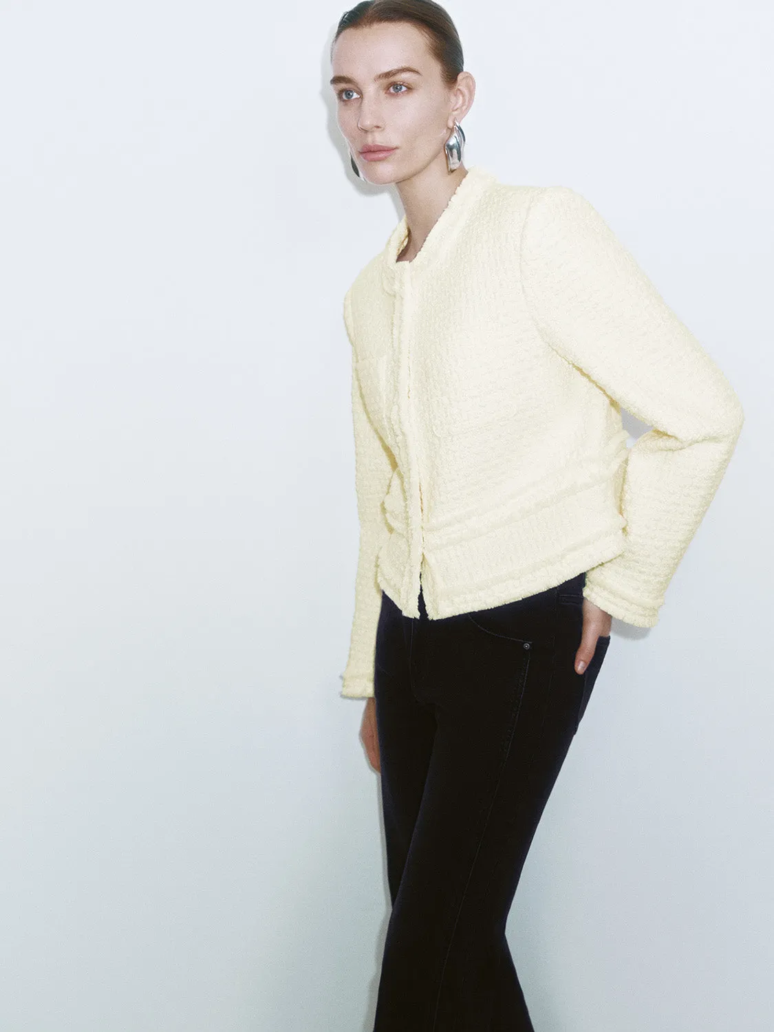 Loose Tweed Jackets sold by Urban Revivo product image thumbnail 2