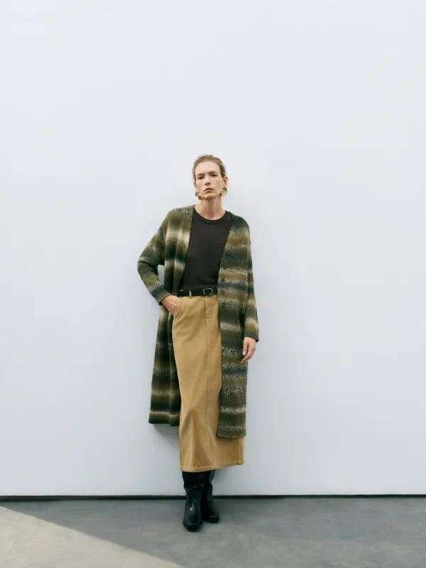 Long Button Up Knitted Cardigans sold by Urban Revivo