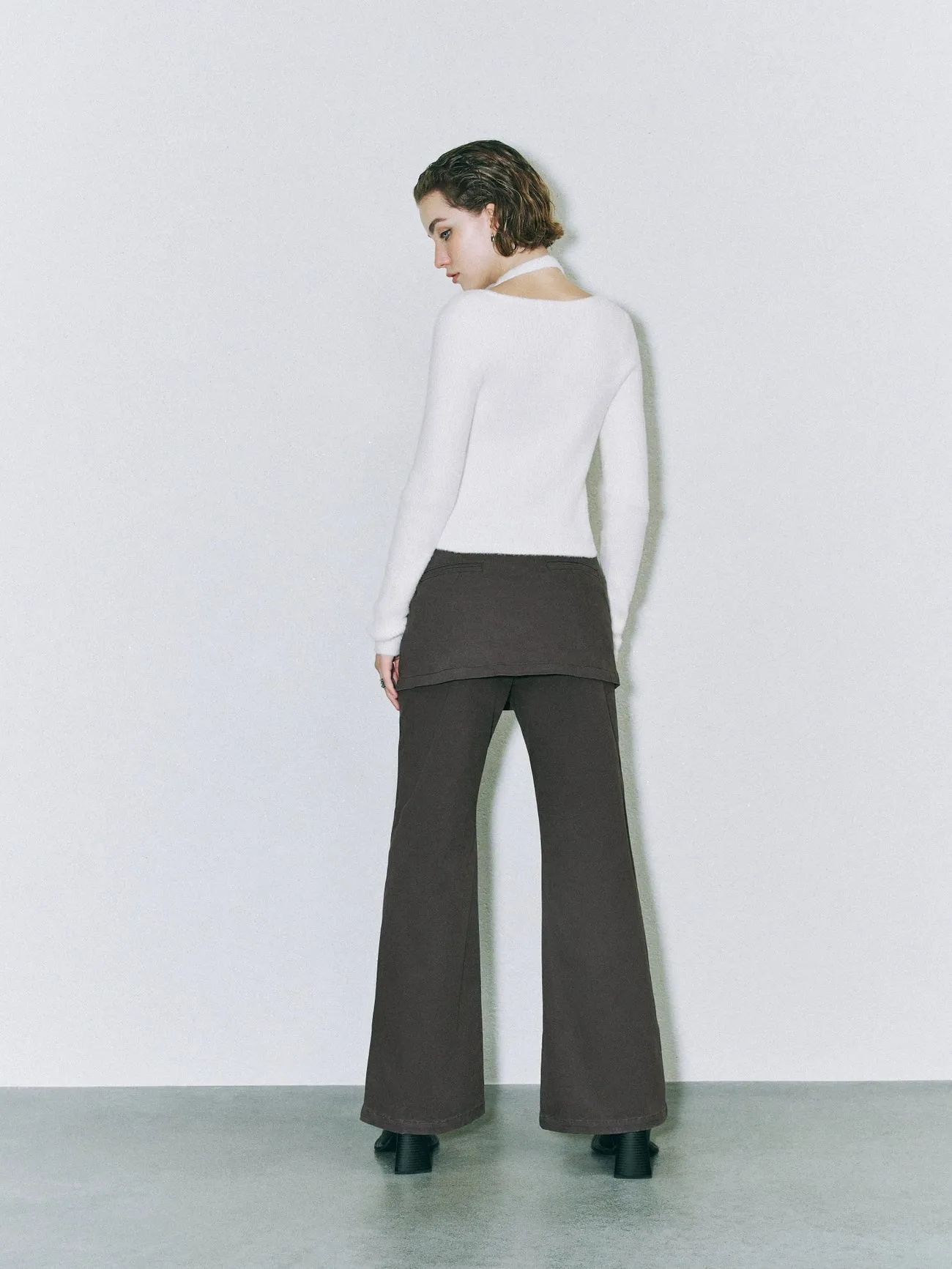 Haltered Neck Knitted T-Shirts sold by Urban Revivo product image thumbnail 5