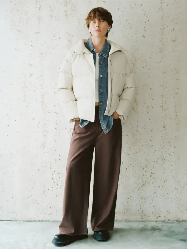 Loose Puffer Padded Coats sold by Urban Revivo