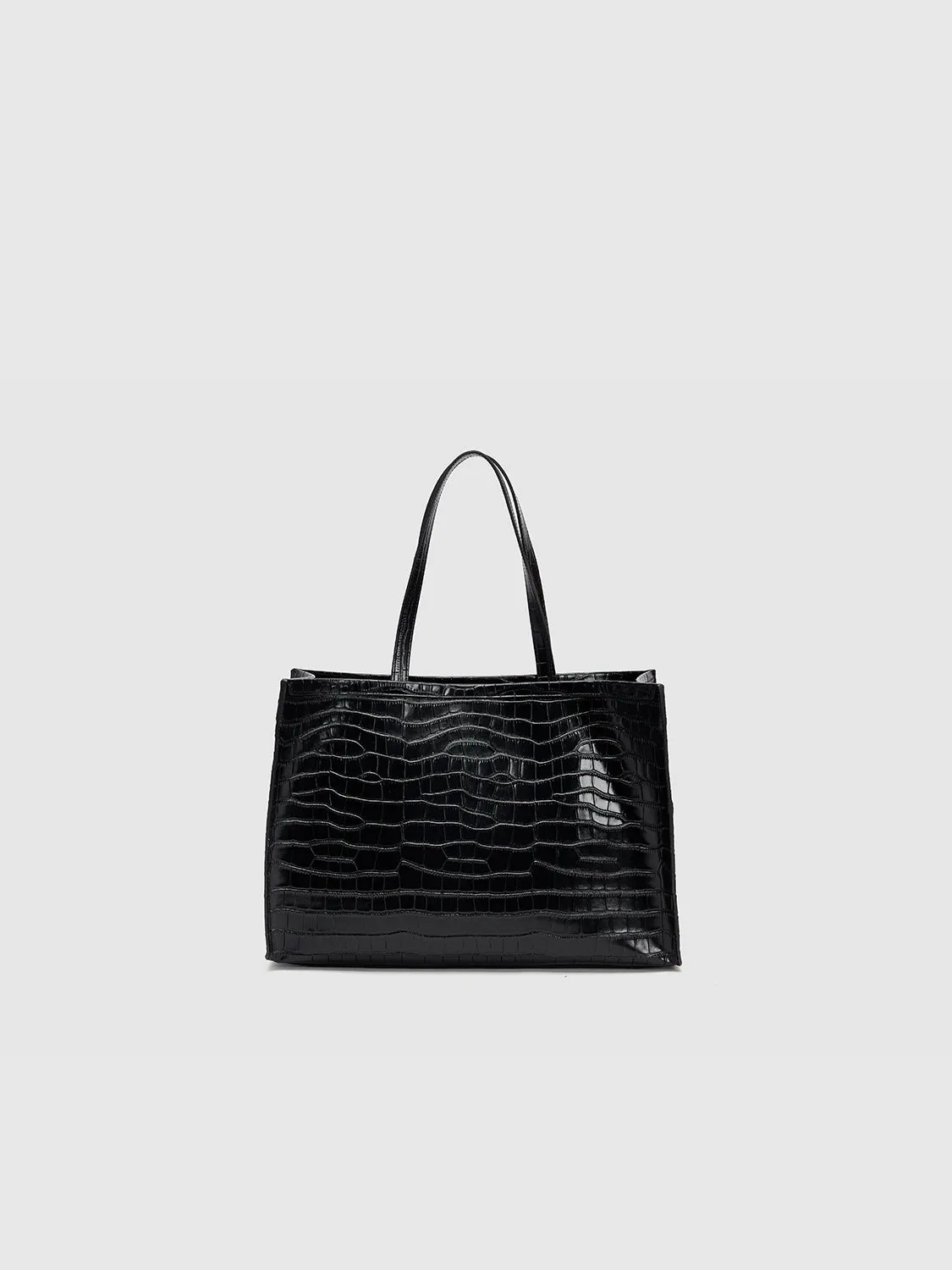 Tote Croc Embossed Shoulder Bags sold by Urban Revivo product image thumbnail 3
