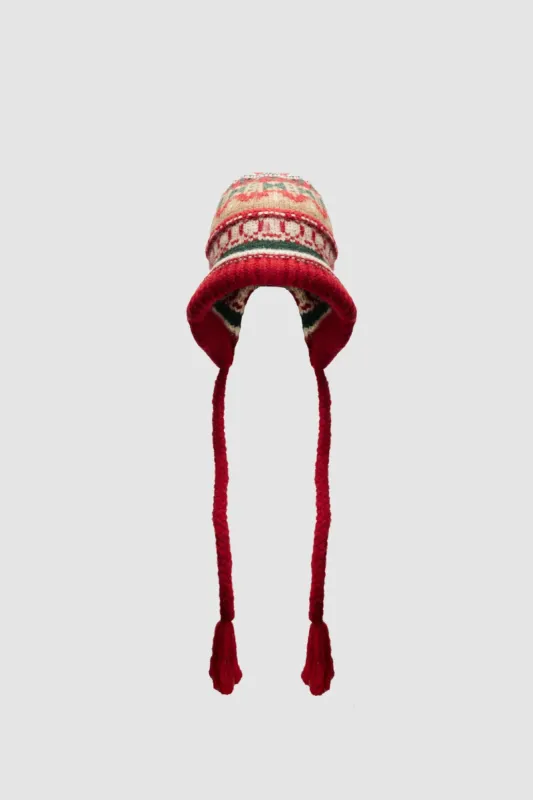 Crochet Tassel Decor Beanie sold by Urban Revivo