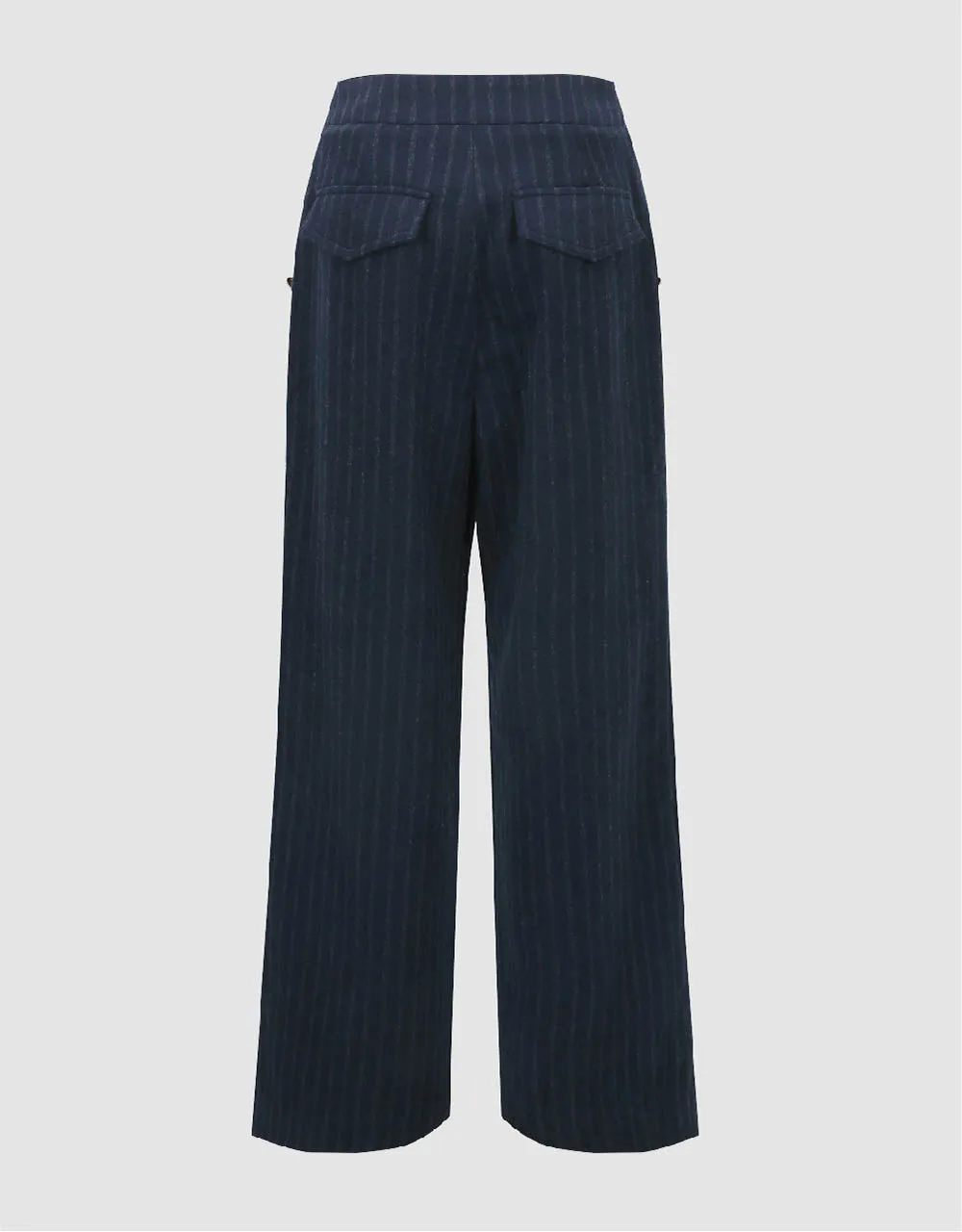 Striped Wide-Leg Pants sold by Urban Revivo product image thumbnail 3