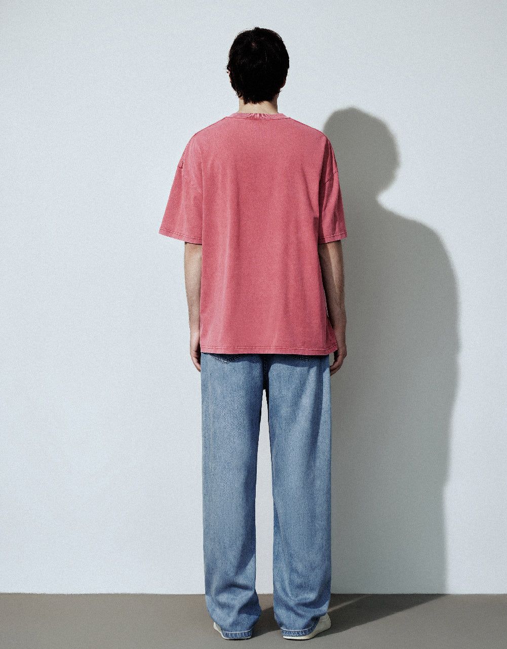 Drop Shoulder Sleeve Crew Neck T-Shirt sold by Urban Revivo product image thumbnail 4