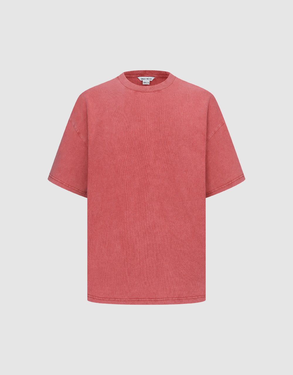 Drop Shoulder Sleeve Crew Neck T-Shirt sold by Urban Revivo product image thumbnail 2
