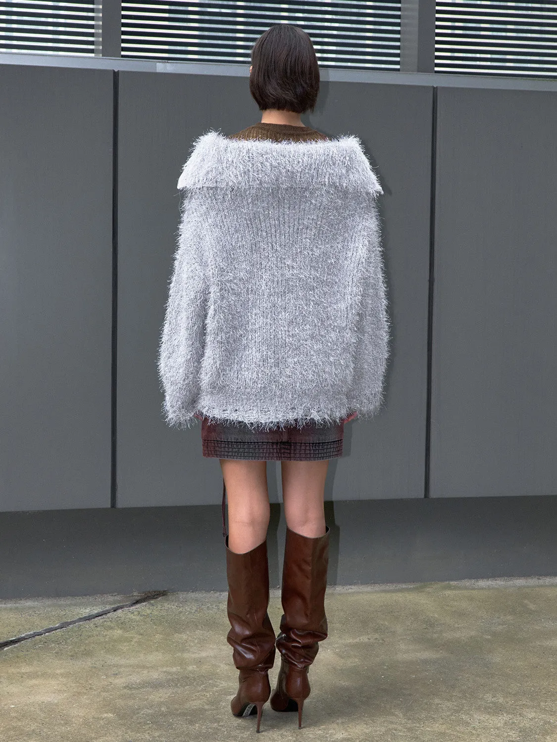 Loose Knitted T-Shirts sold by Urban Revivo product image thumbnail 3