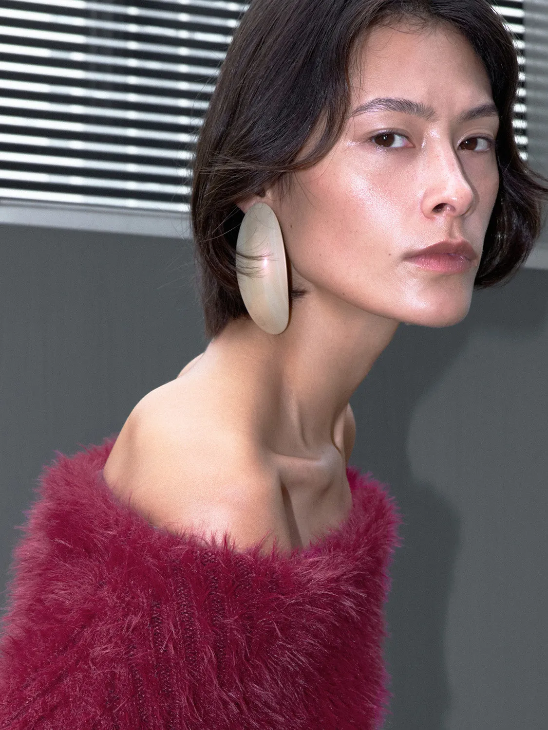 Off Shoulder Knitted T-Shirts sold by Urban Revivo product image thumbnail 5