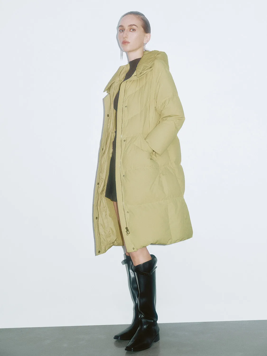 Long Padded Down Outerwear sold by Urban Revivo product image thumbnail 2