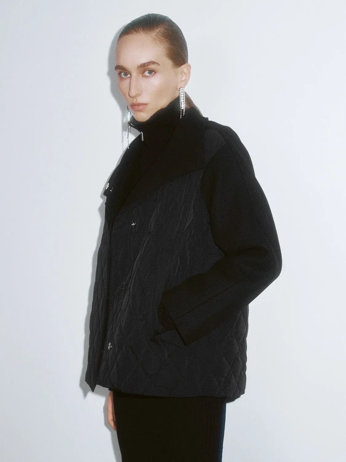 Oversized Quilted Down Outerwear sold by Urban Revivo product image thumbnail 2