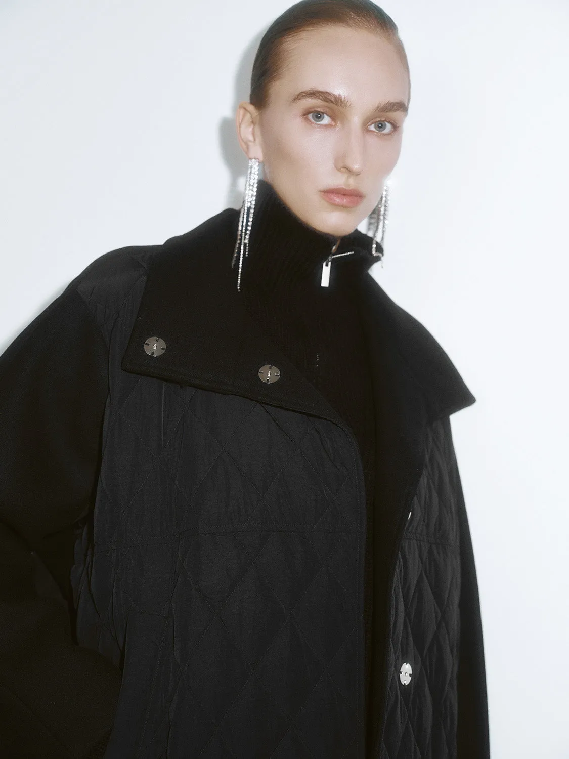 Oversized Quilted Down Outerwear sold by Urban Revivo product image thumbnail 5