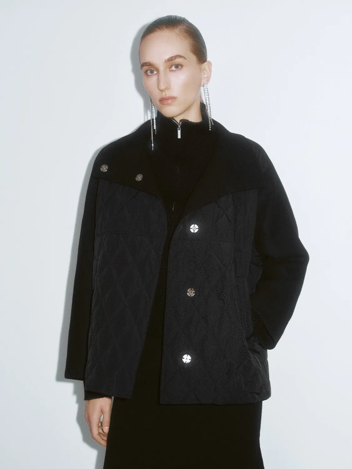 Oversized Quilted Down Outerwear sold by Urban Revivo