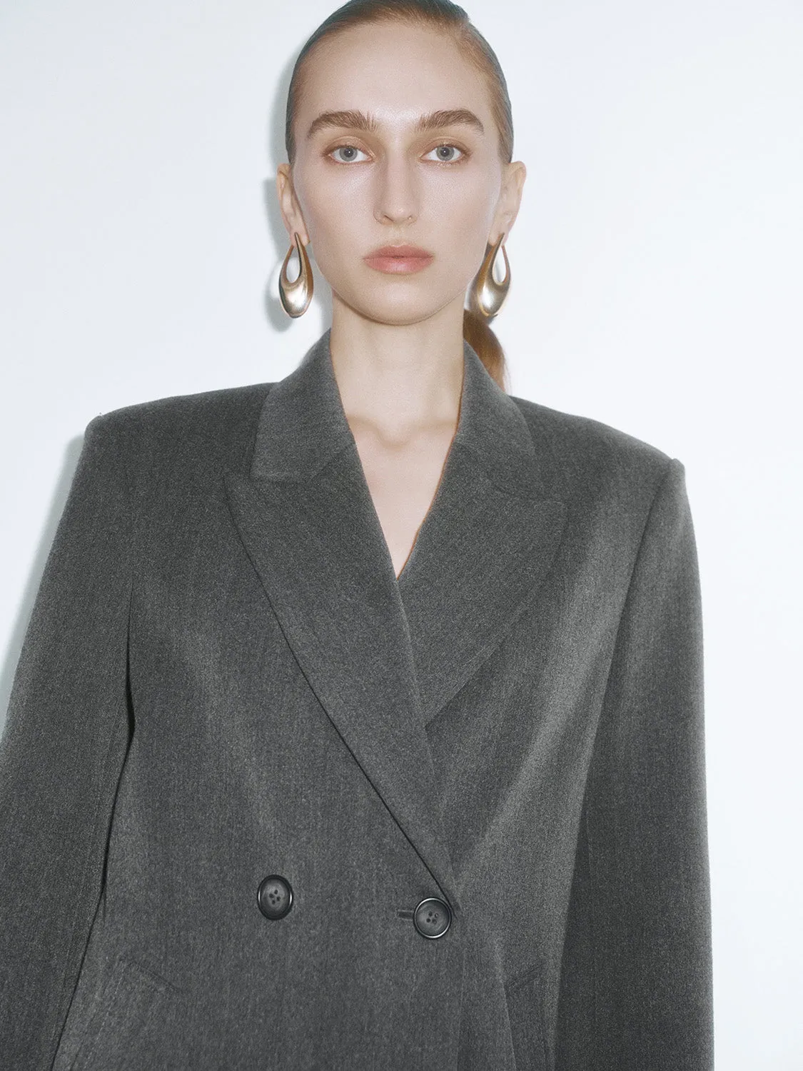 Maxi Belted Loose Coats sold by Urban Revivo product image thumbnail 5