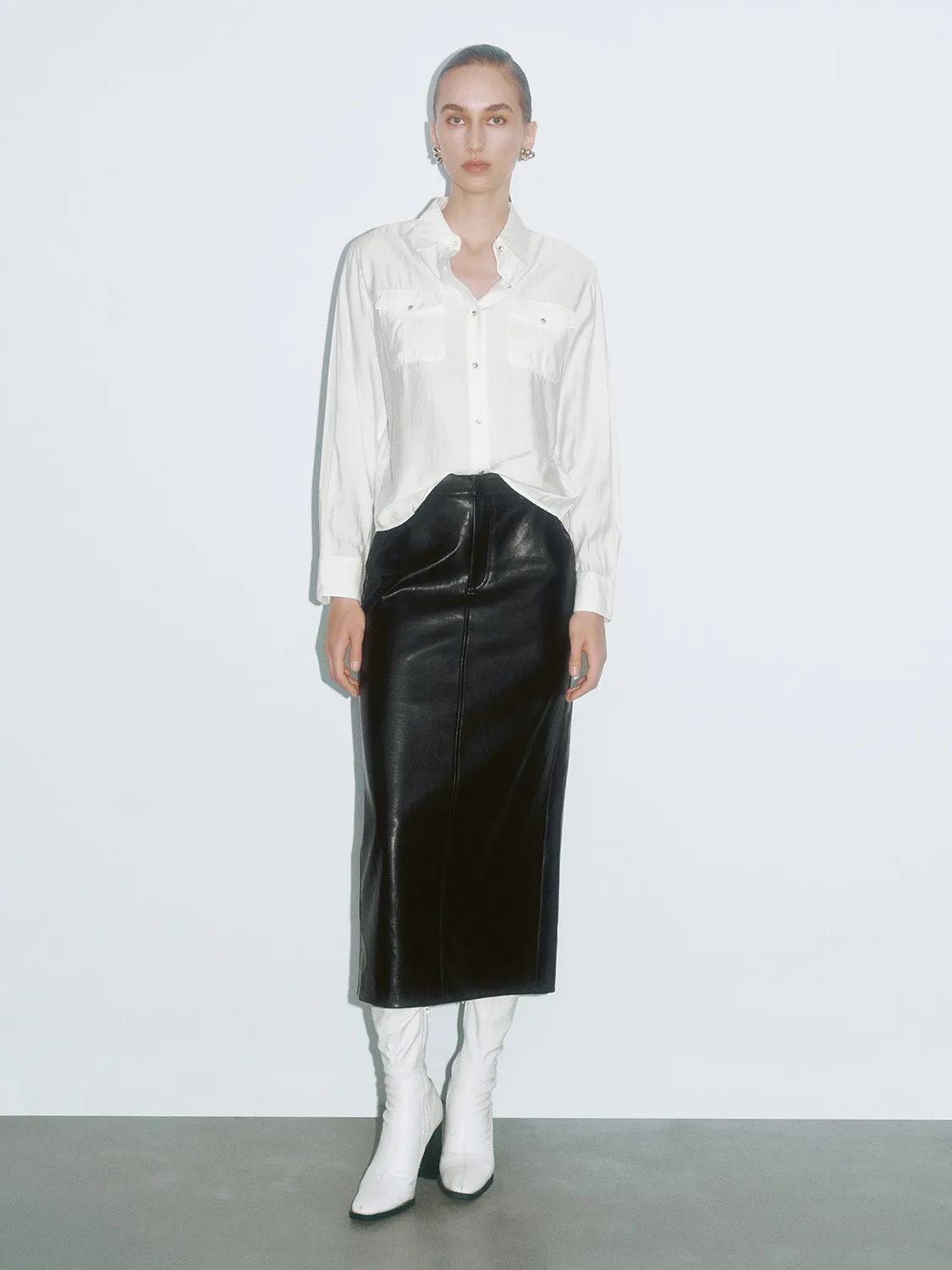 Long Sleeve Shirts sold by Urban Revivo product image thumbnail 4