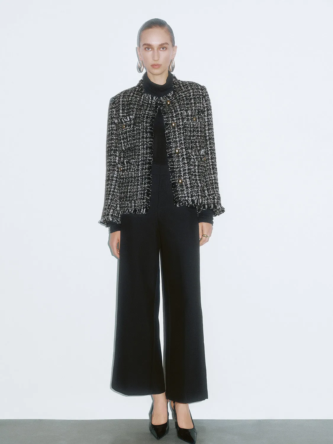 Regular Wide-Leg Pants sold by Urban Revivo product image thumbnail 5