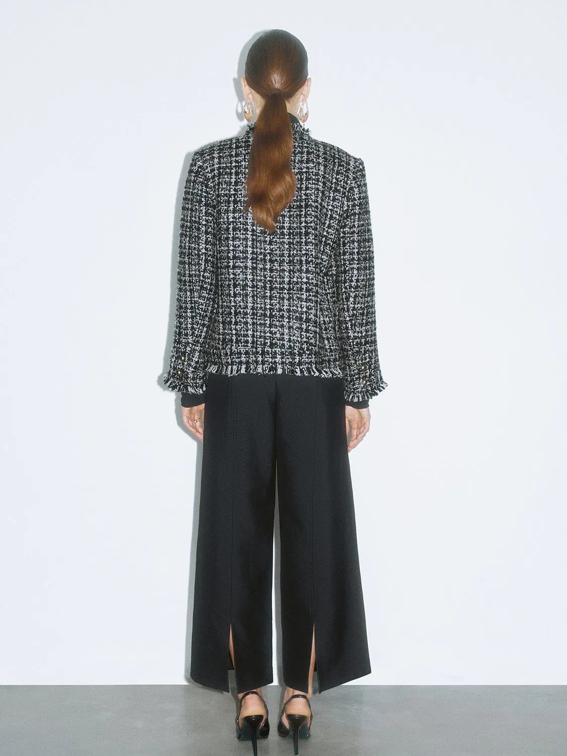 Regular Wide-Leg Pants sold by Urban Revivo product image thumbnail 4