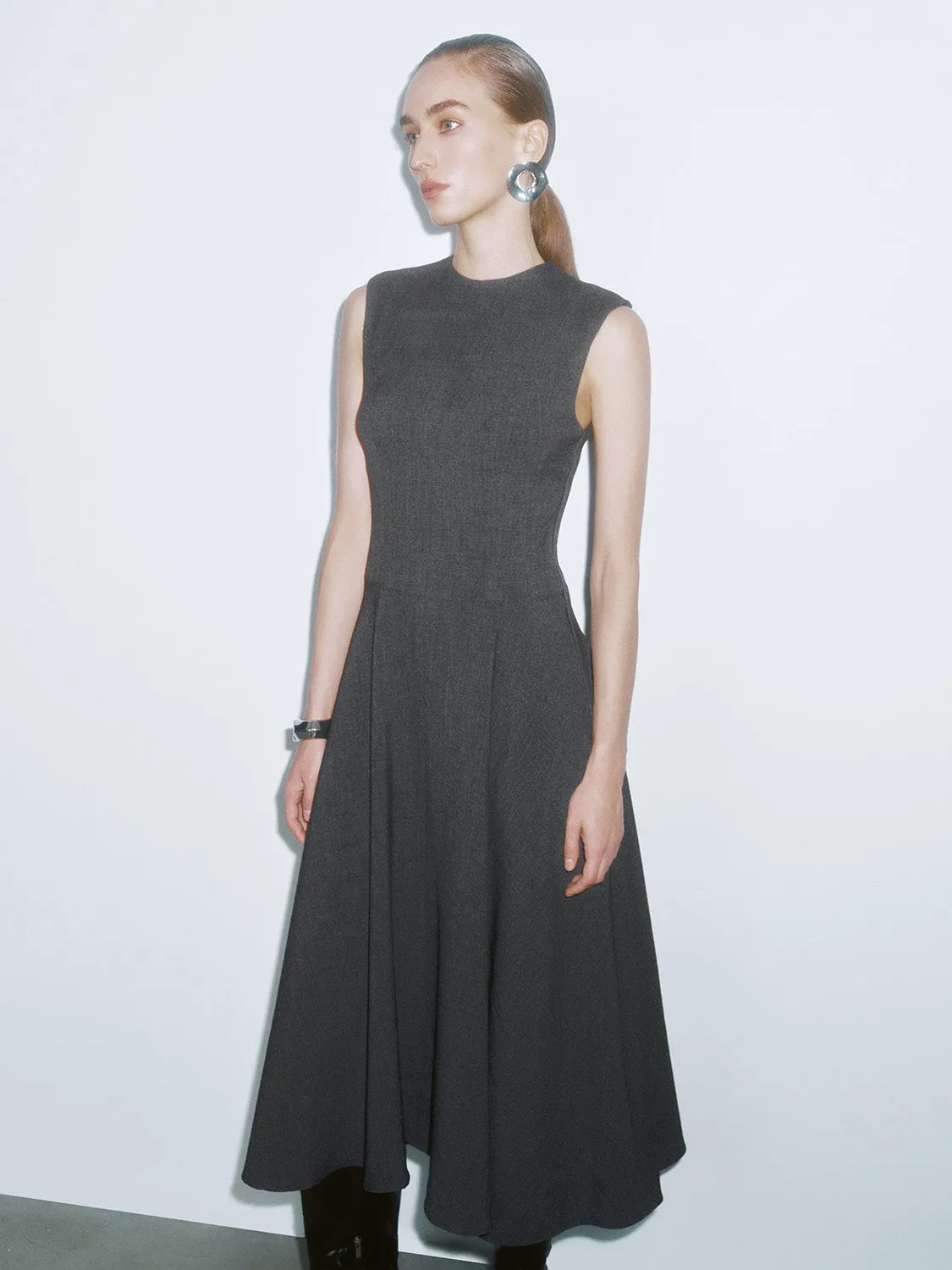 Sleeveless A-Line Dresses sold by Urban Revivo product image thumbnail 2