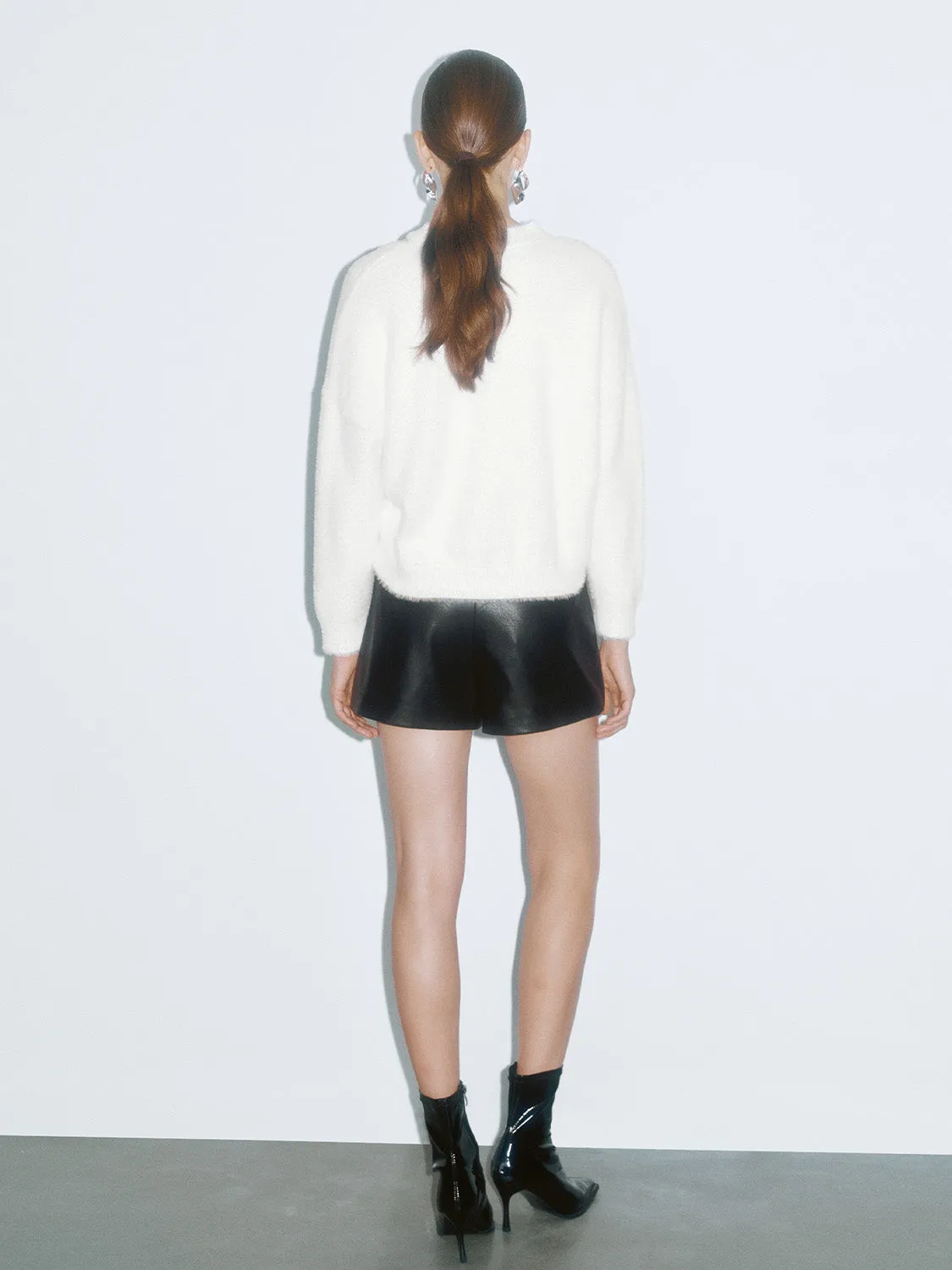 V-Neck Knitted T-Shirts sold by Urban Revivo product image thumbnail 3