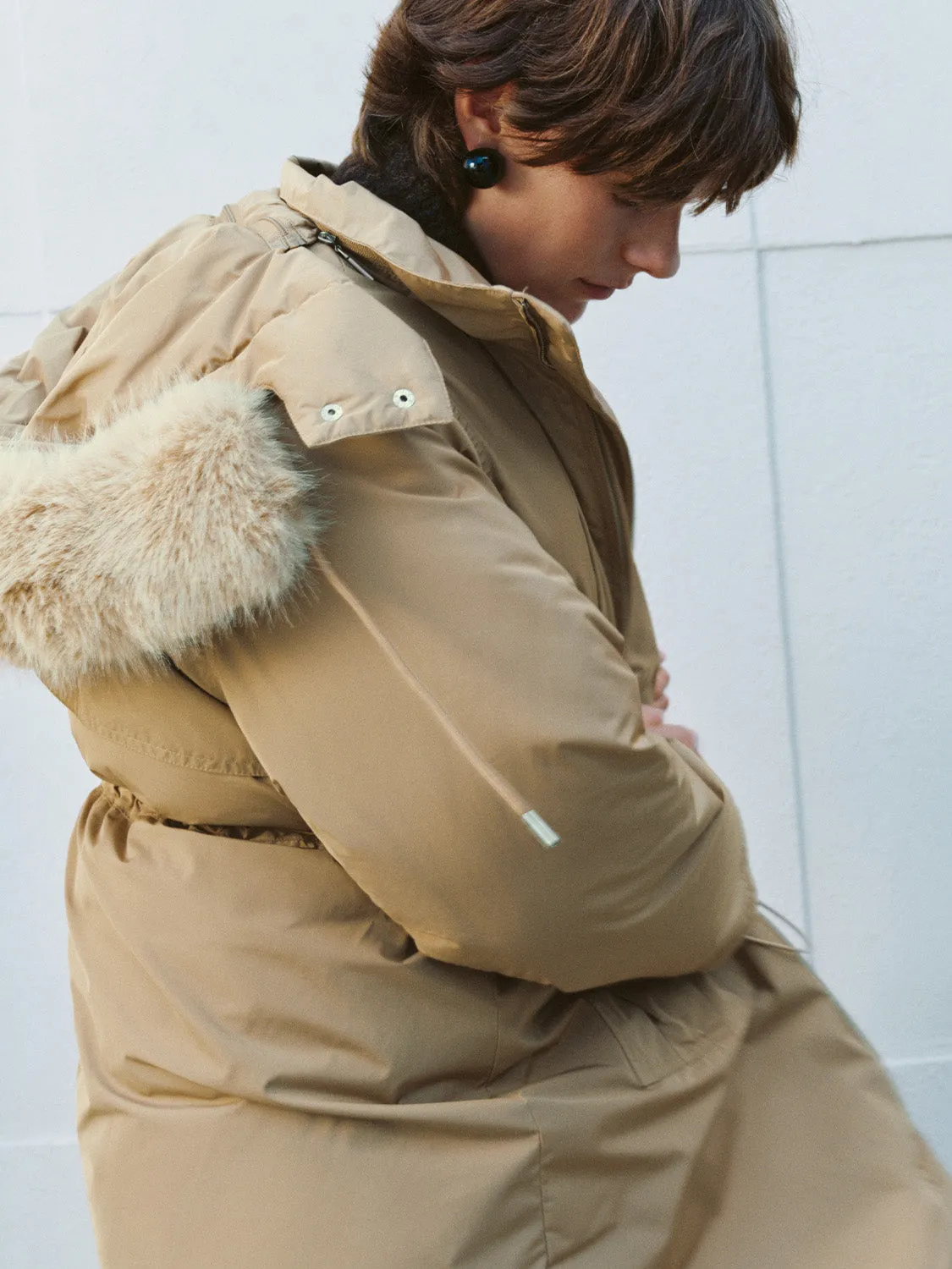 Drawstring Parka Jackets sold by Urban Revivo product image thumbnail 5