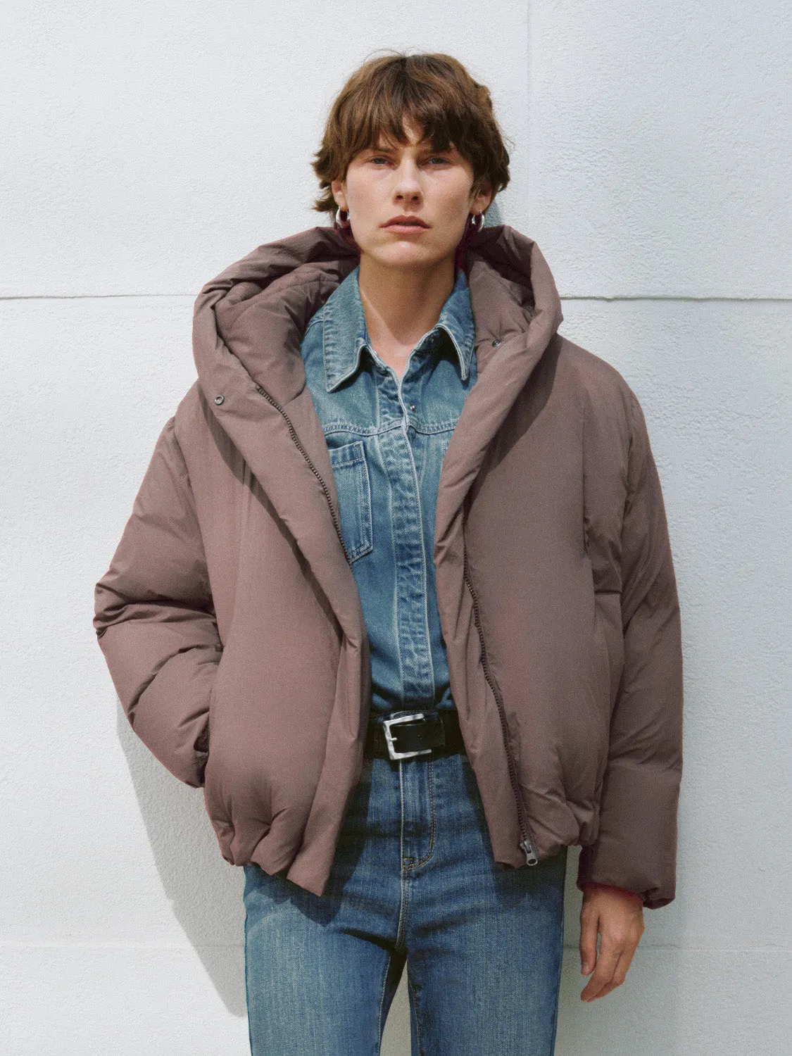 Hoodie Puffer Jackets sold by Urban Revivo