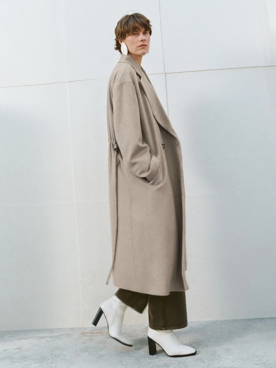 Ingrid Belted Maxi Coats sold by Urban Revivo product image thumbnail 2