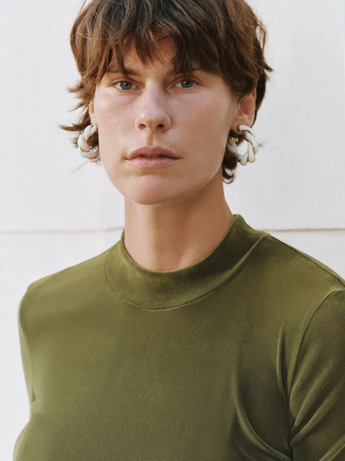 Crew Neck Skinny T-Shirts sold by Urban Revivo product image thumbnail 5