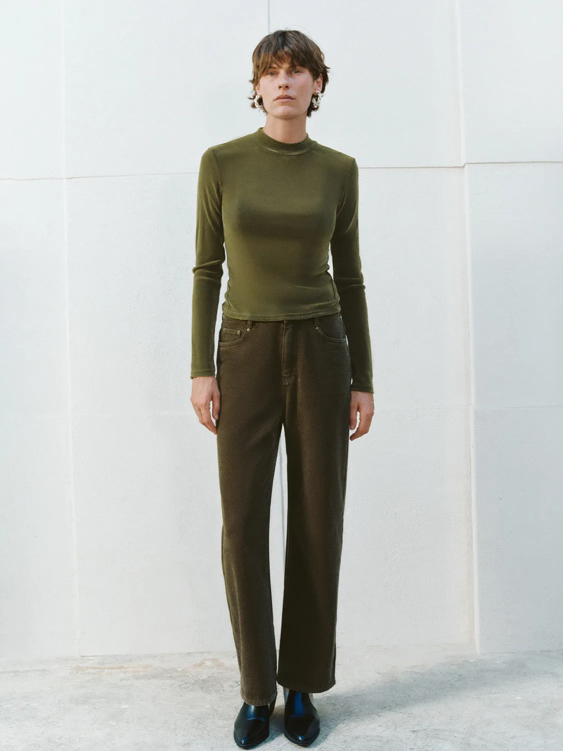 Crew Neck Skinny T-Shirts sold by Urban Revivo product image thumbnail 4