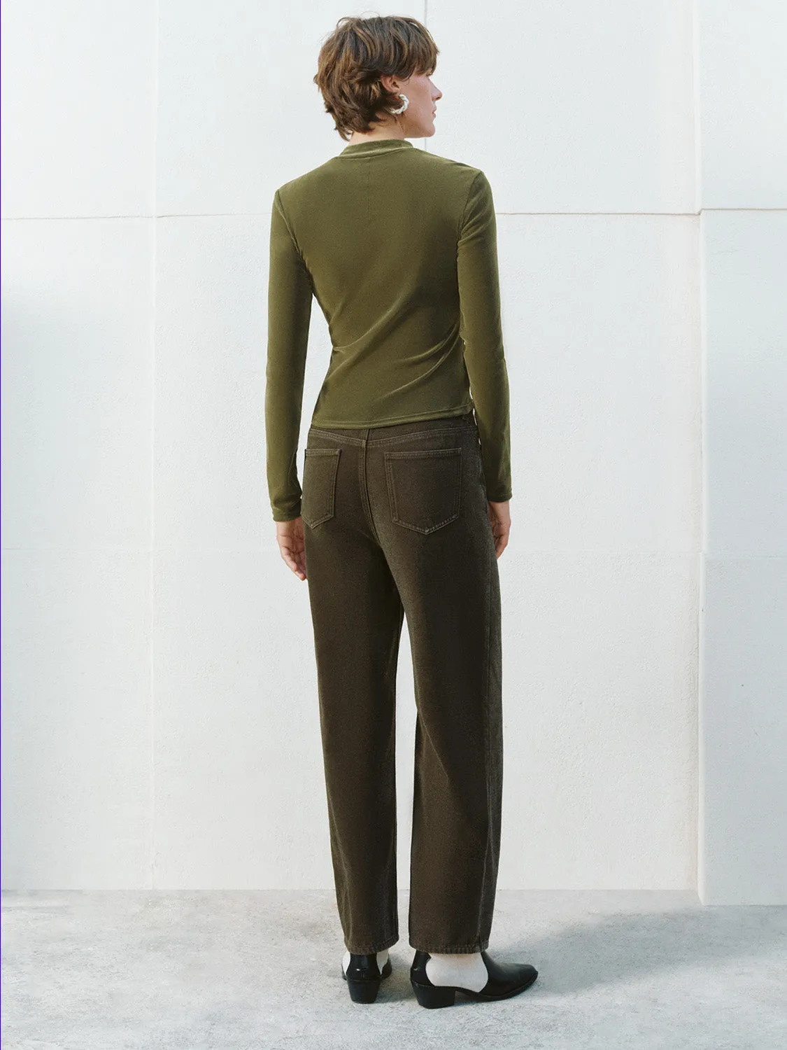 Crew Neck Skinny T-Shirts sold by Urban Revivo product image thumbnail 3