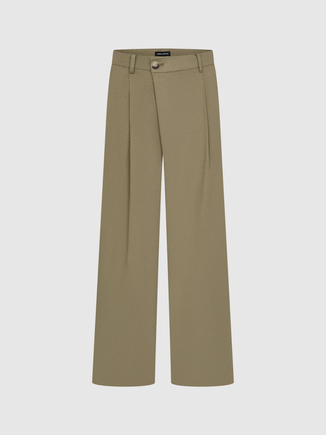 Leisure Wide-Leg Pants sold by Urban Revivo