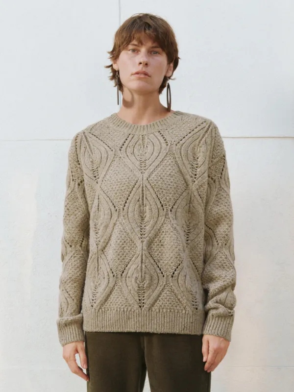 Cable Stitch Pullover Knitted T-Shirts sold by Urban Revivo