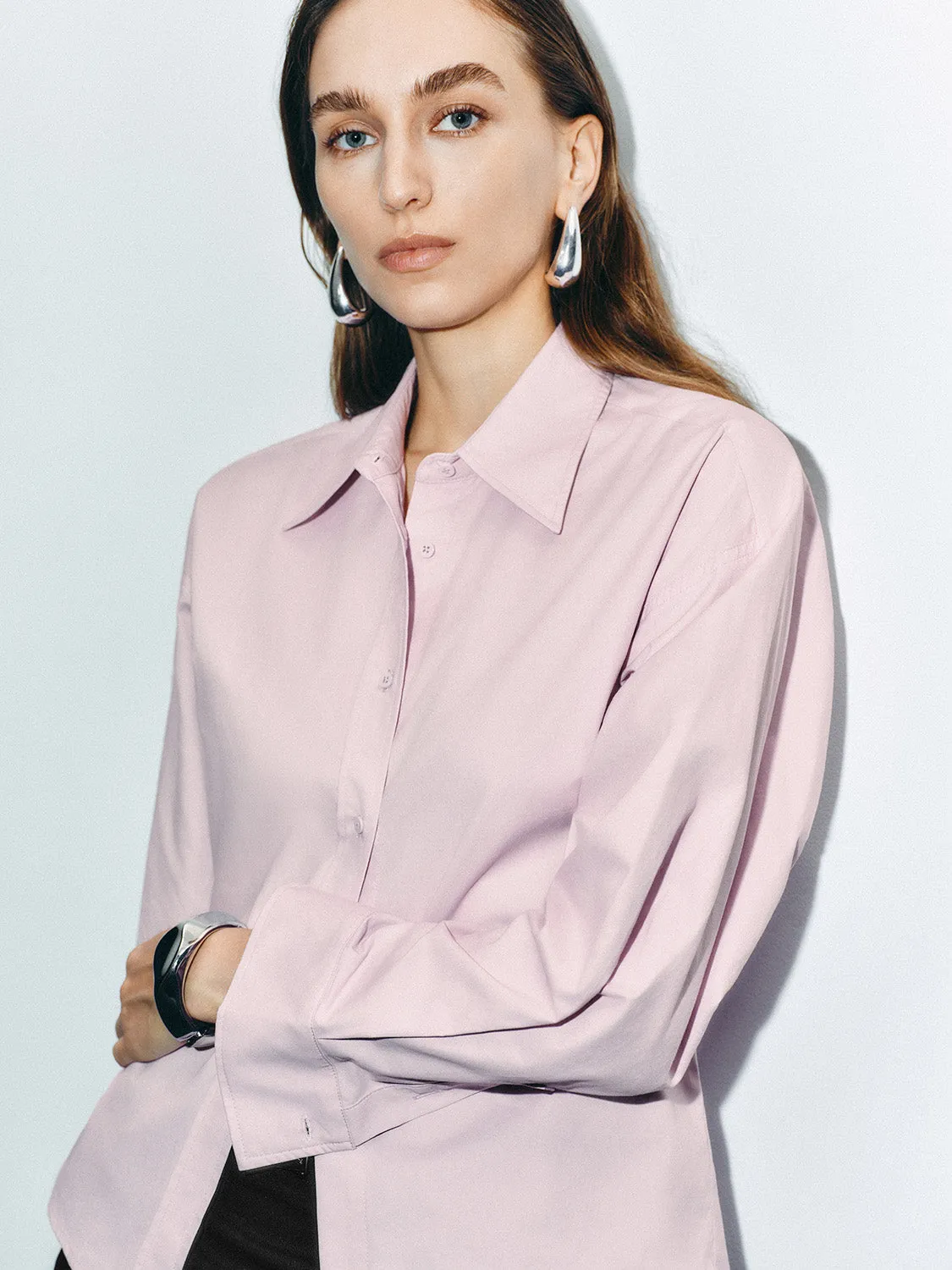 Button Up Long Sleeve Shirts sold by Urban Revivo product image thumbnail 5