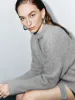 V-Neck Scarf Knitted T-Shirts sold by Urban Revivo
