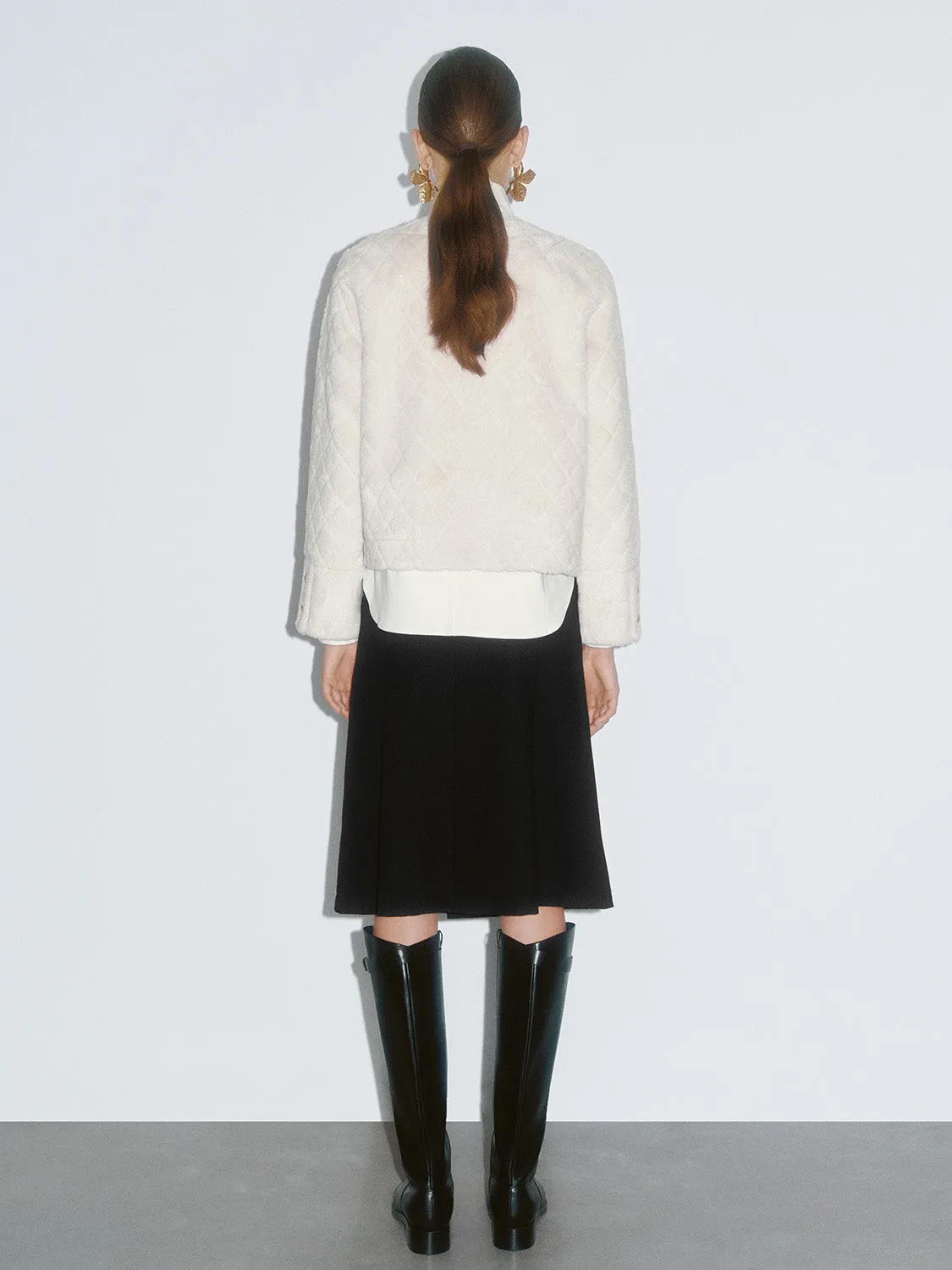 Loose Button Up Jackets sold by Urban Revivo product image thumbnail 3