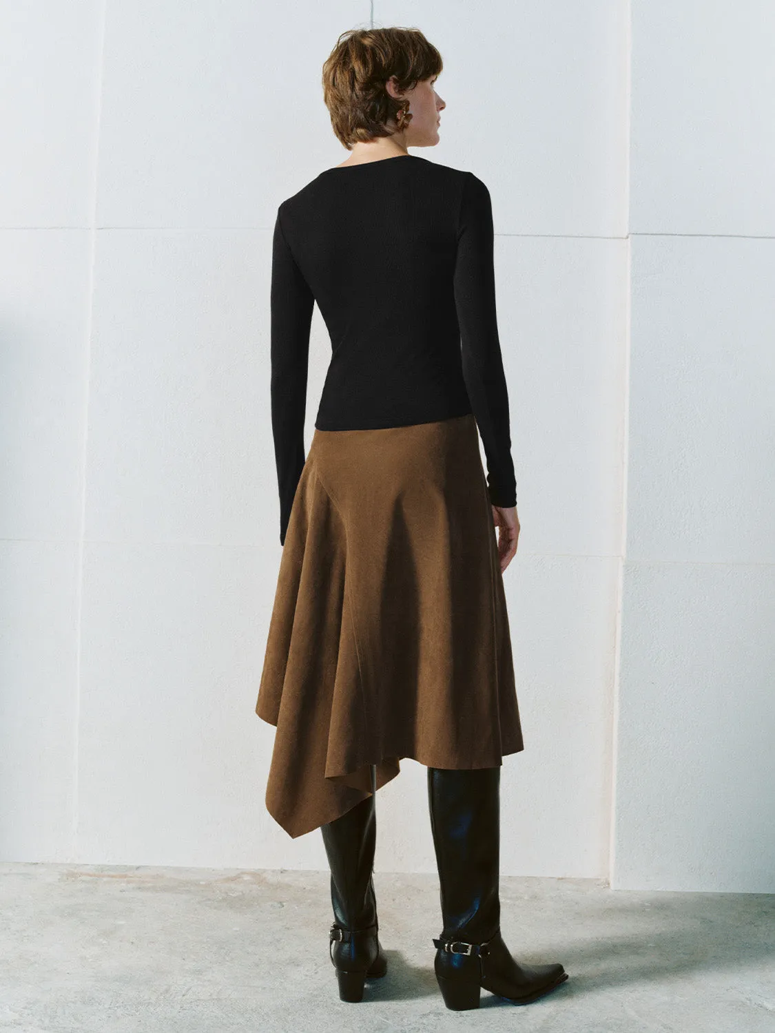 Skinny Cropped T-Shirts sold by Urban Revivo product image thumbnail 3