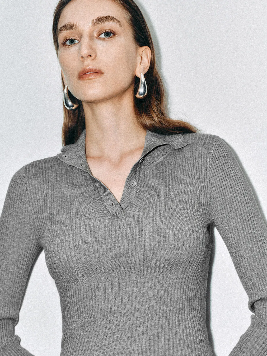 Turtled Neck Knitted T-Shirts sold by Urban Revivo product image thumbnail 5