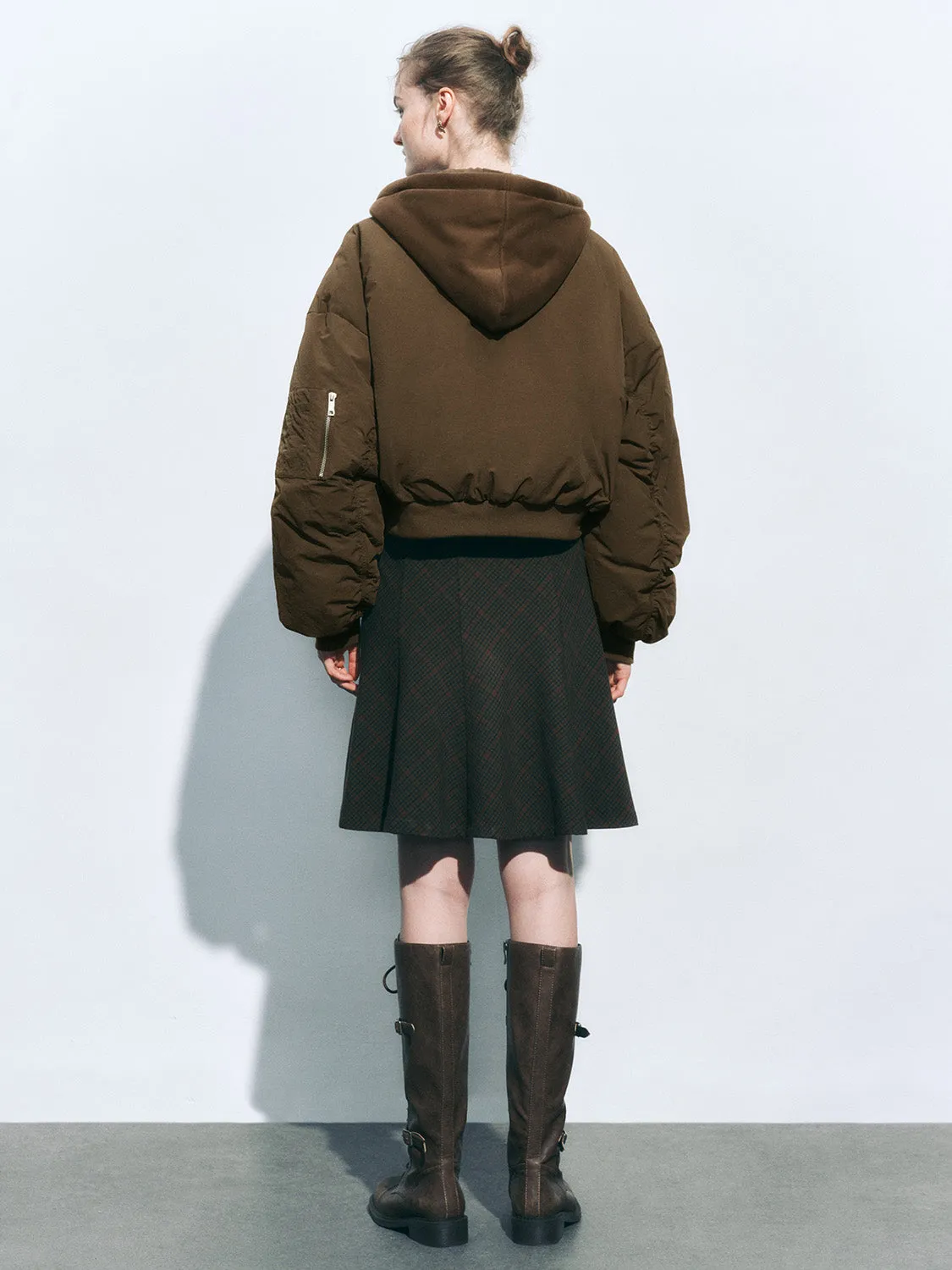 Hoodie Padded Puffer Coats sold by Urban Revivo product image thumbnail 3