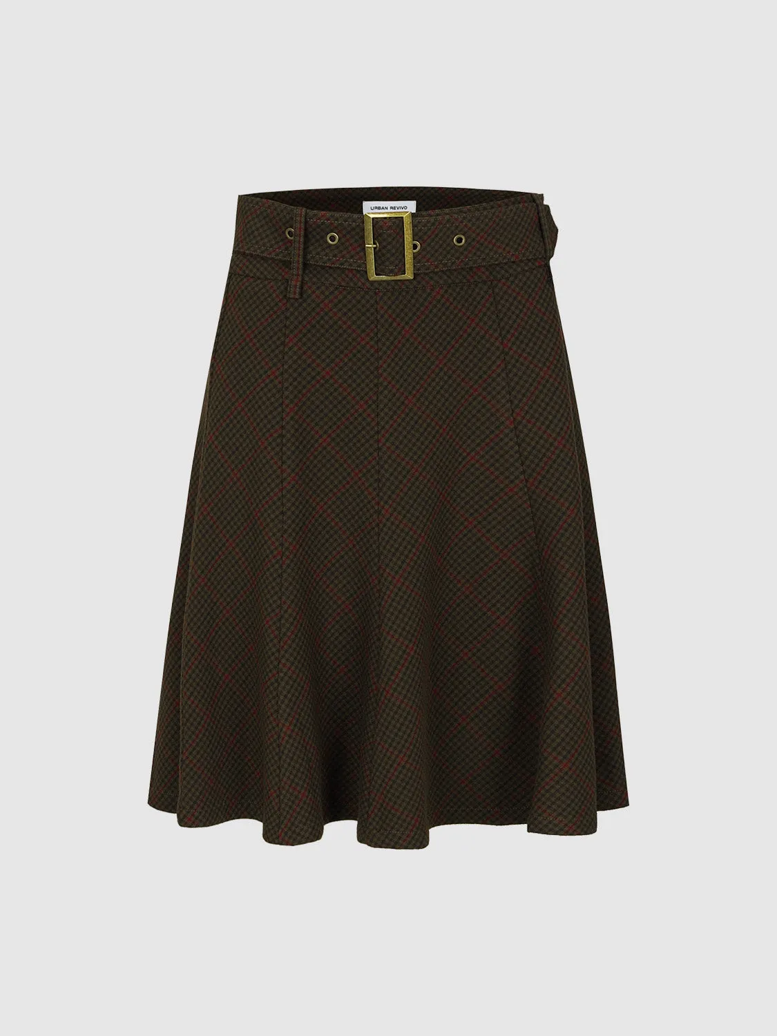 Flared A-Line Skirts sold by Urban Revivo