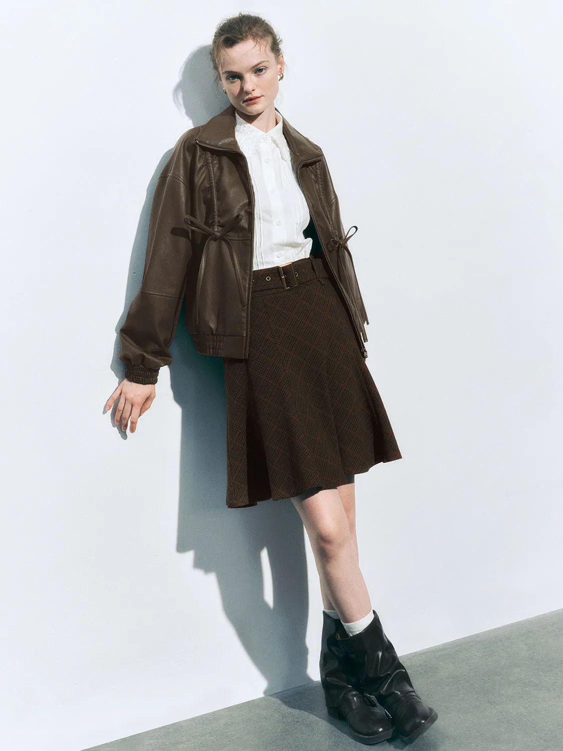 Flared A-Line Skirts sold by Urban Revivo product image thumbnail 5