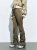 Elastic Ruched Flare Pants sold by Urban Revivo