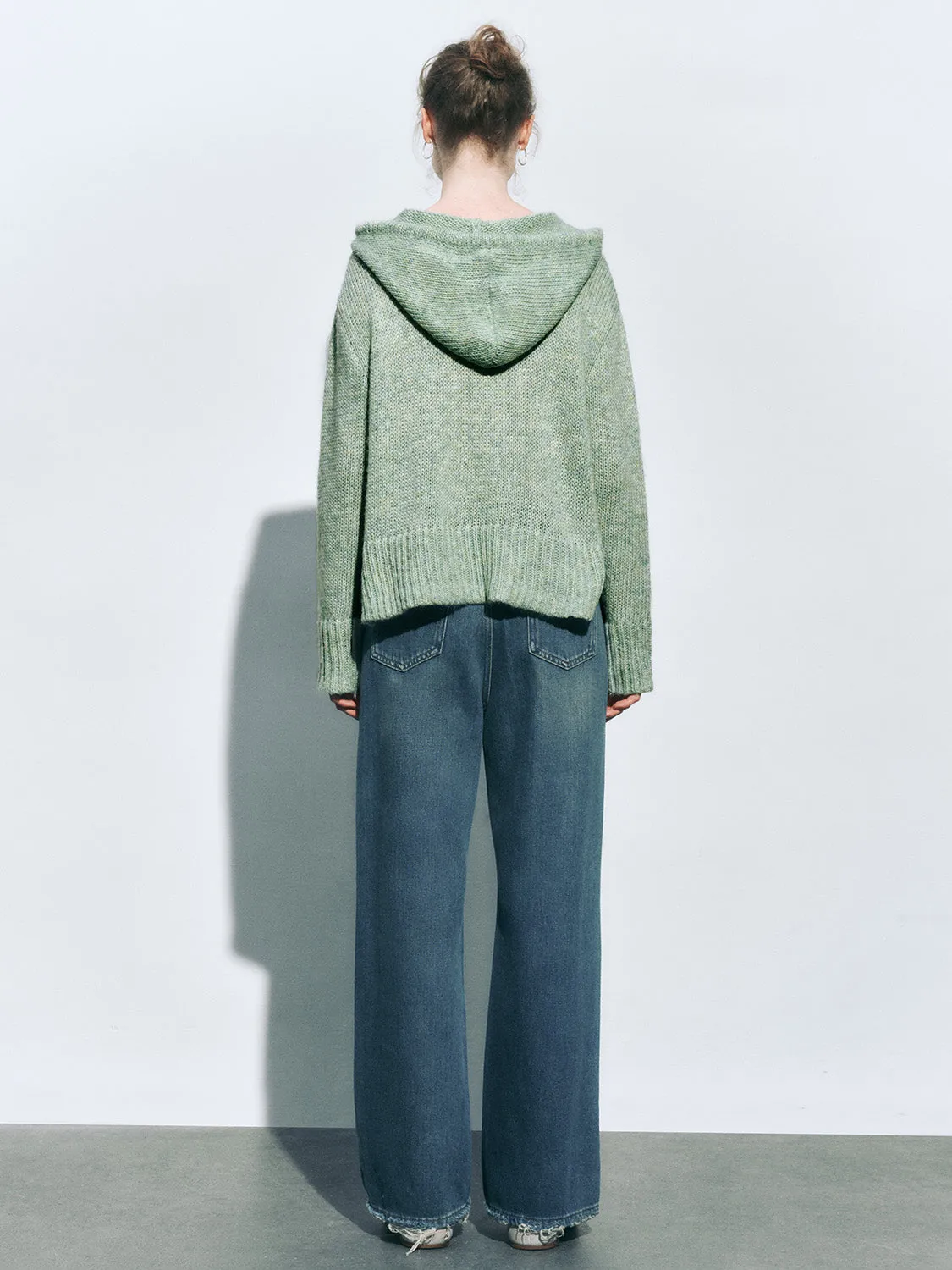 Hoodie Loose Knitted T-Shirts sold by Urban Revivo product image thumbnail 3