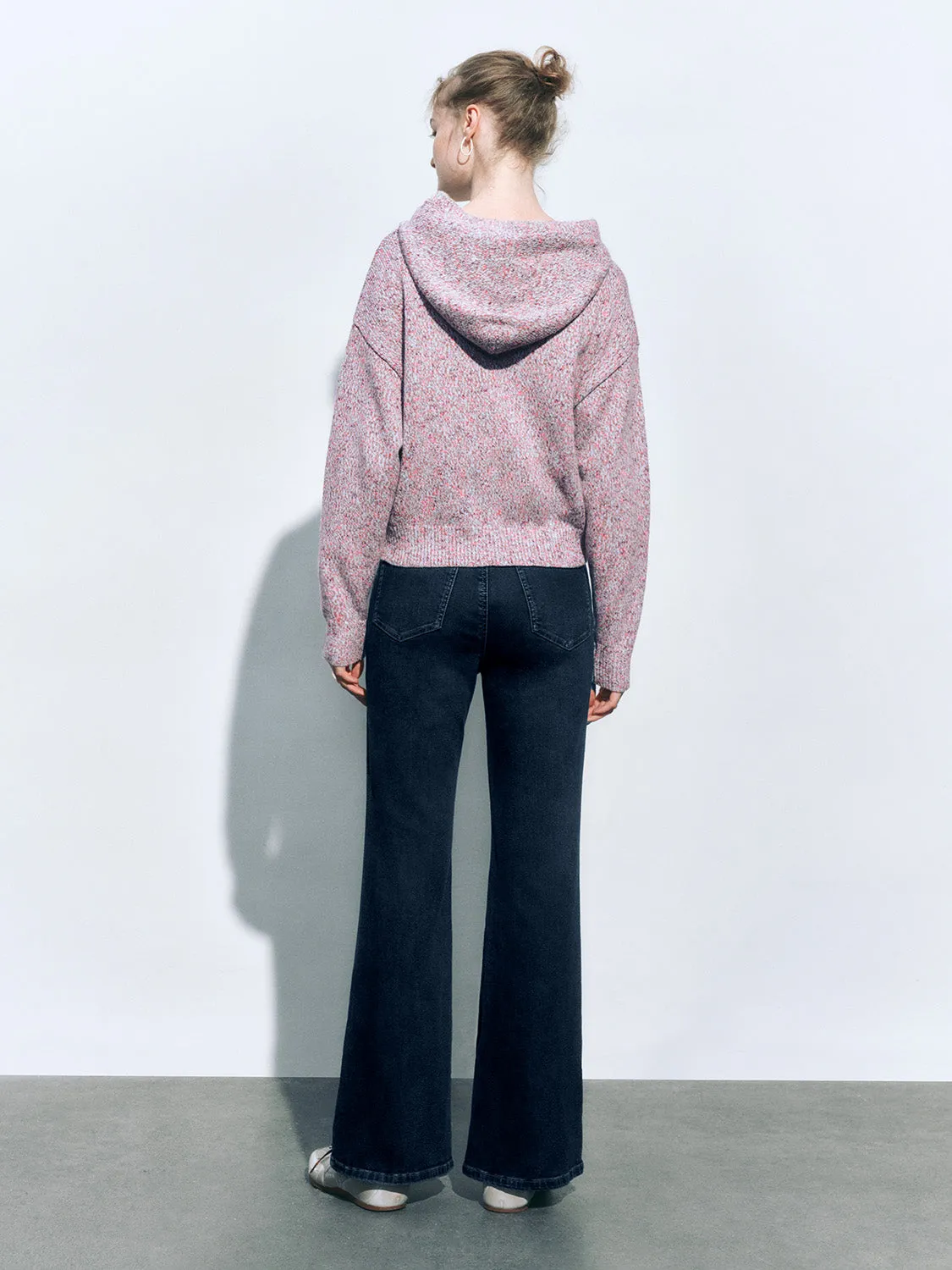 Hoodie Loose Knitted T-Shirts sold by Urban Revivo product image thumbnail 3